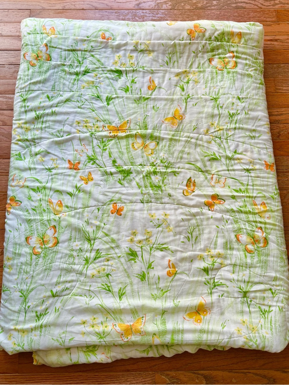 Vintage Bibb Spring Meadow Comforter